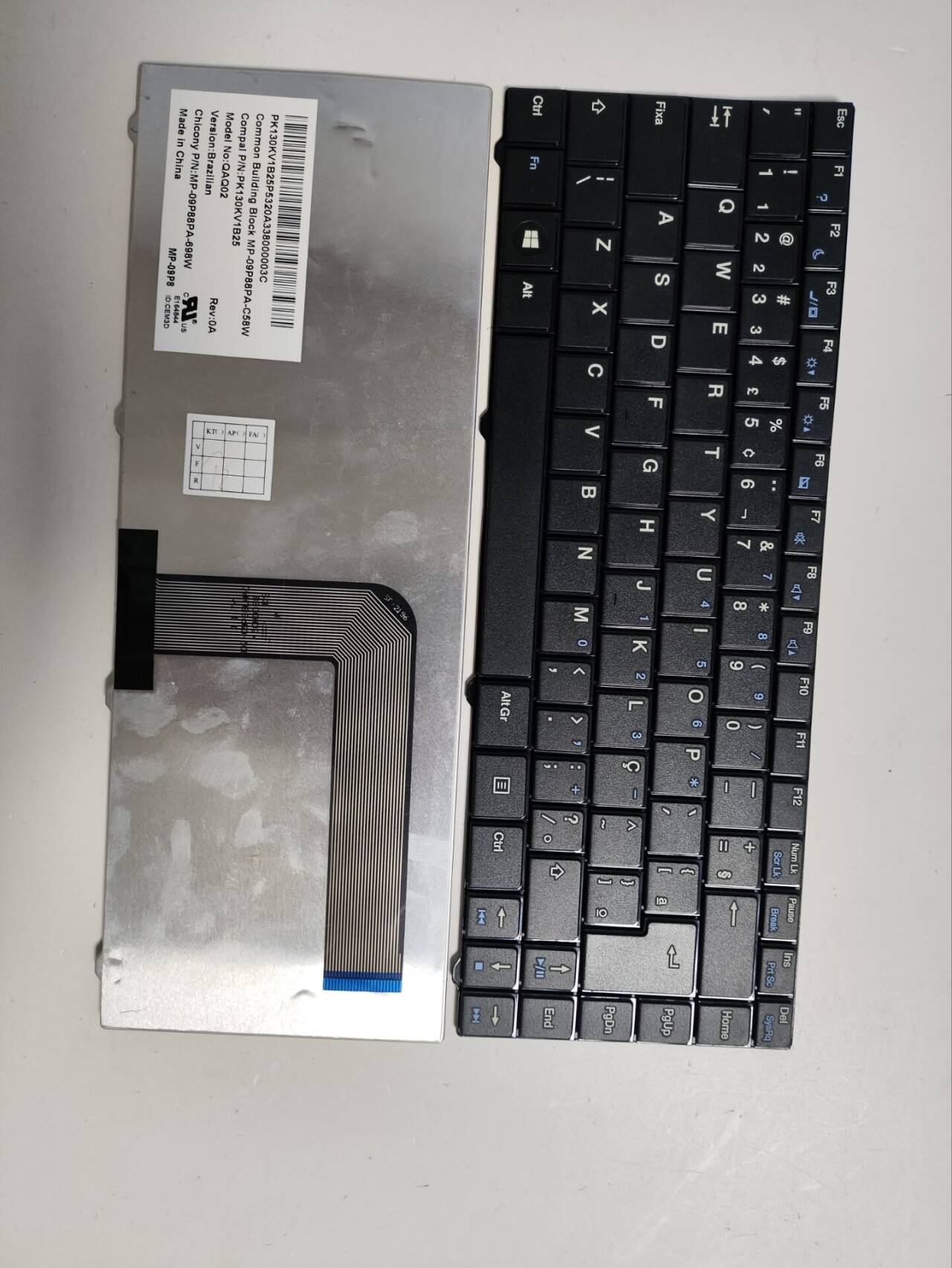 Picture of New Replacement Laptop Keyboard For ACER F233 F2 Moon MP-098P88PA-698W BLACK BR Layout